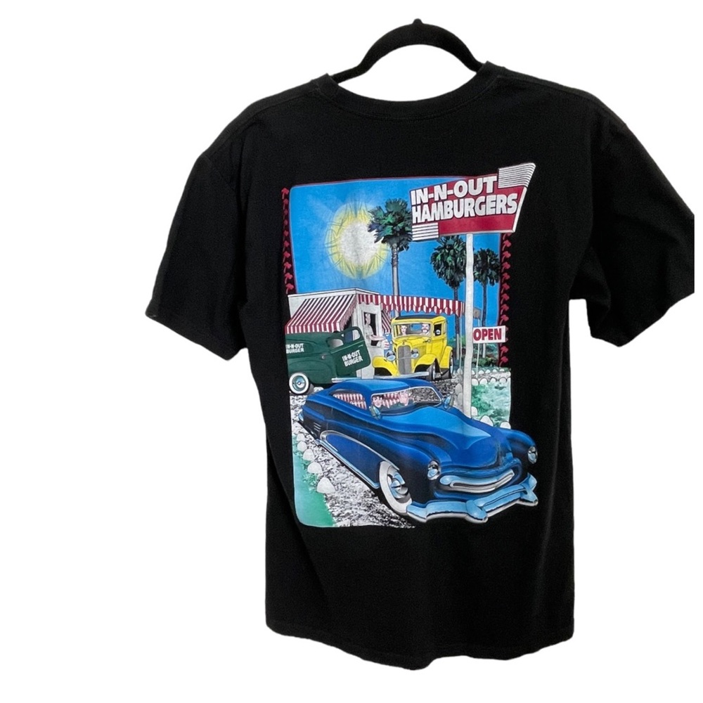 NWOT IN-N-OUT BURGER CALIFORNIA T-SHIRT SIZE M - Picture 3 of 7